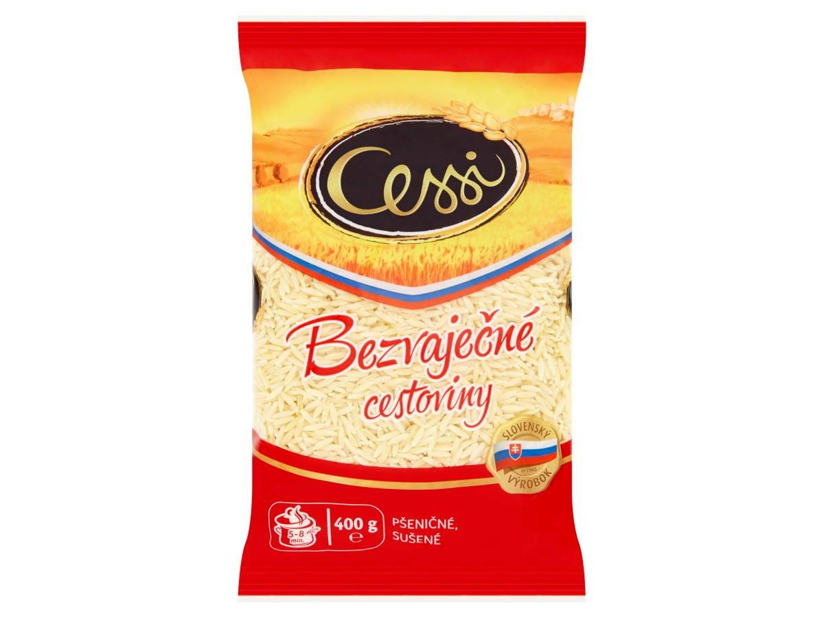 CESSI Ryža bezvaječná cestovina 6 x 400 g