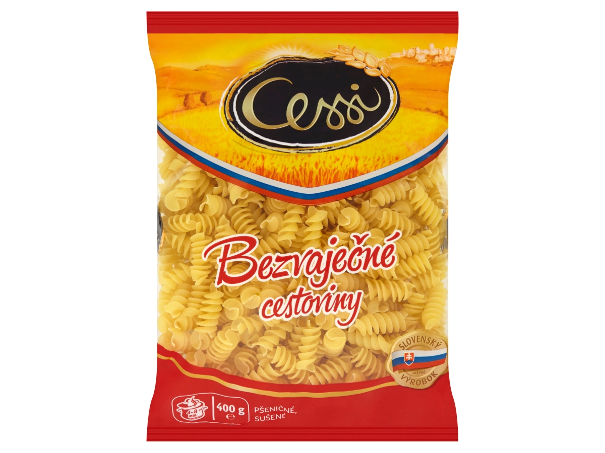 CESSI Fusillo bezvaječné cestoviny 6 x 400 g