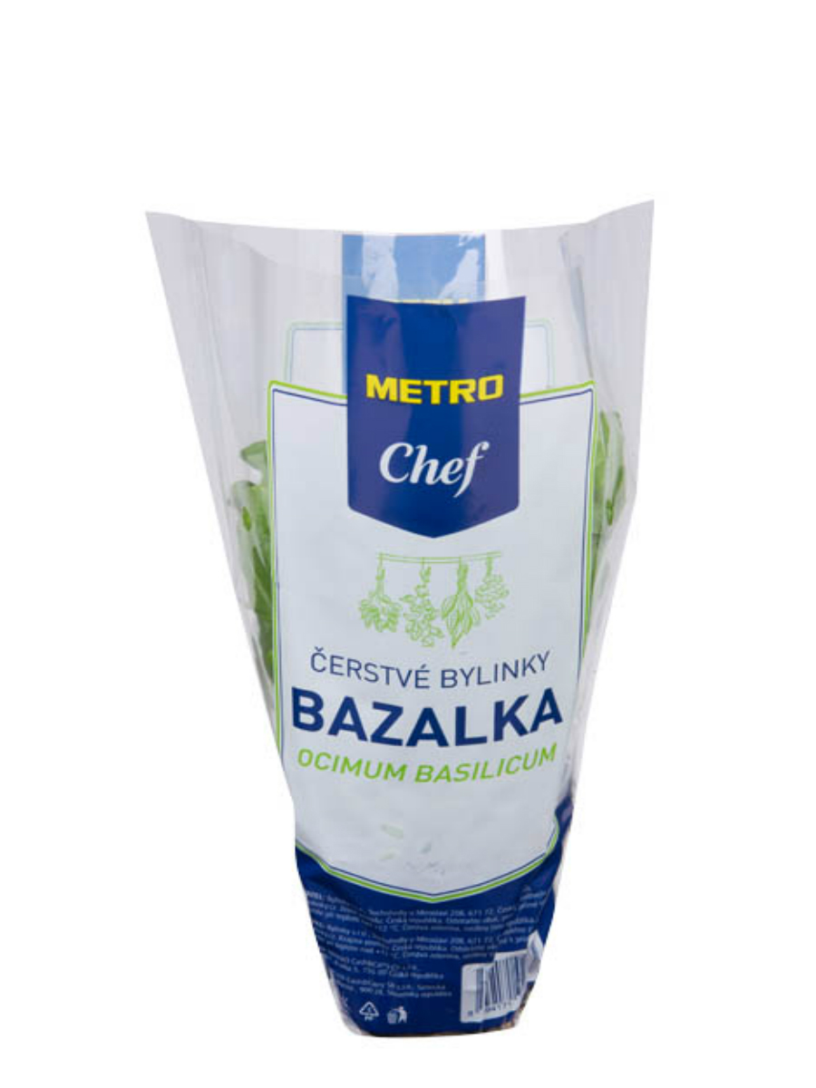 METRO Chef Bazalka čerstvá 1 ks v kelímku