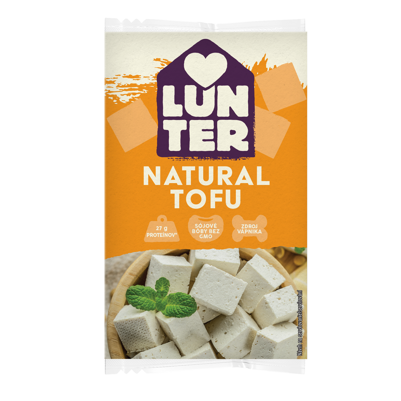 LUNTER Tofu natural chlad. 180 g