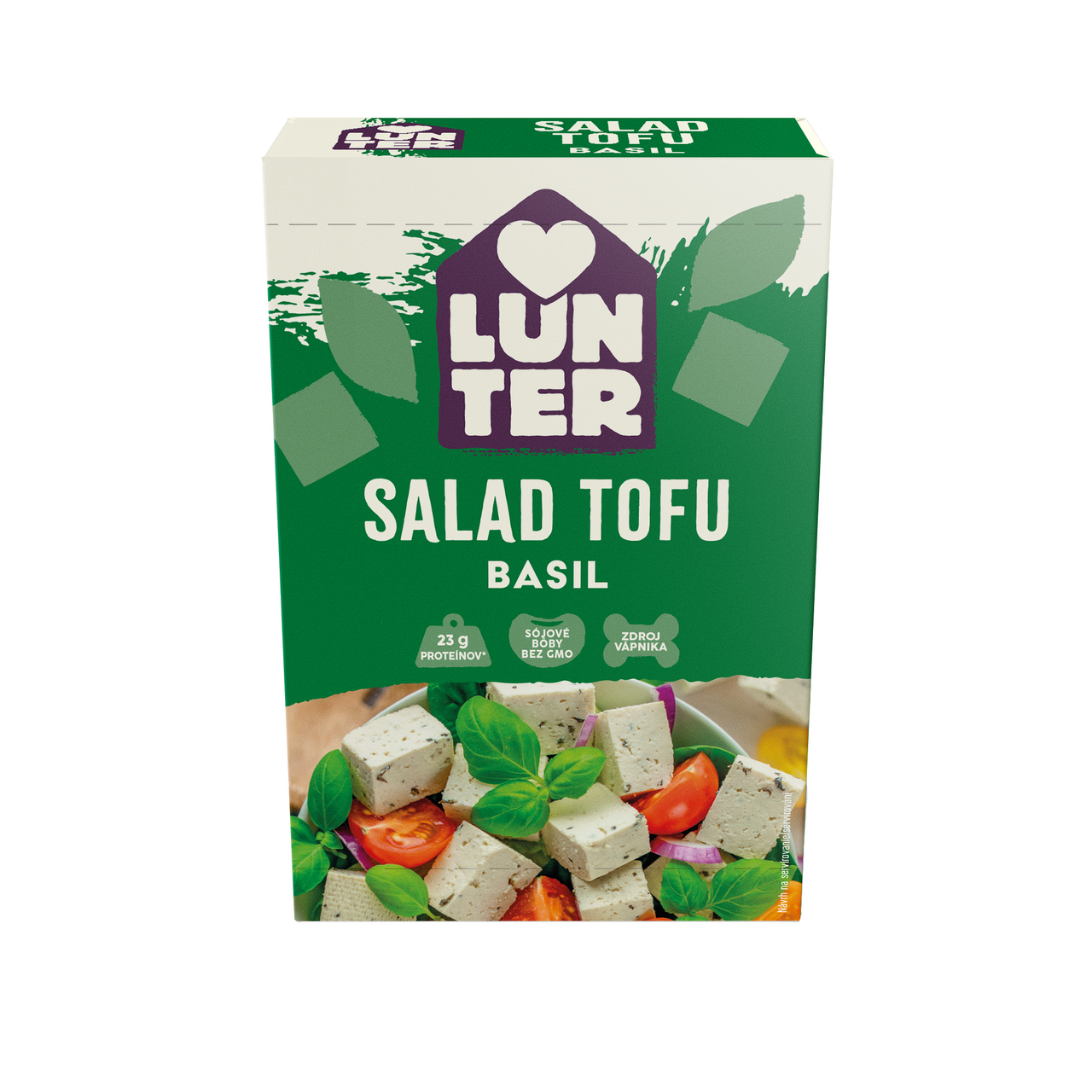 LUNTER Tofu bazalka chlad. 180 g