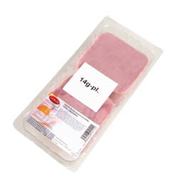 LE&CO Bravčová šunka plátky chlad. (14 g plátkov) 1000 g