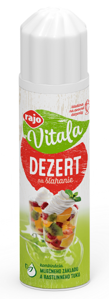 rajo Šľahačka v spreji 19 % chlad. 12 x 250 g