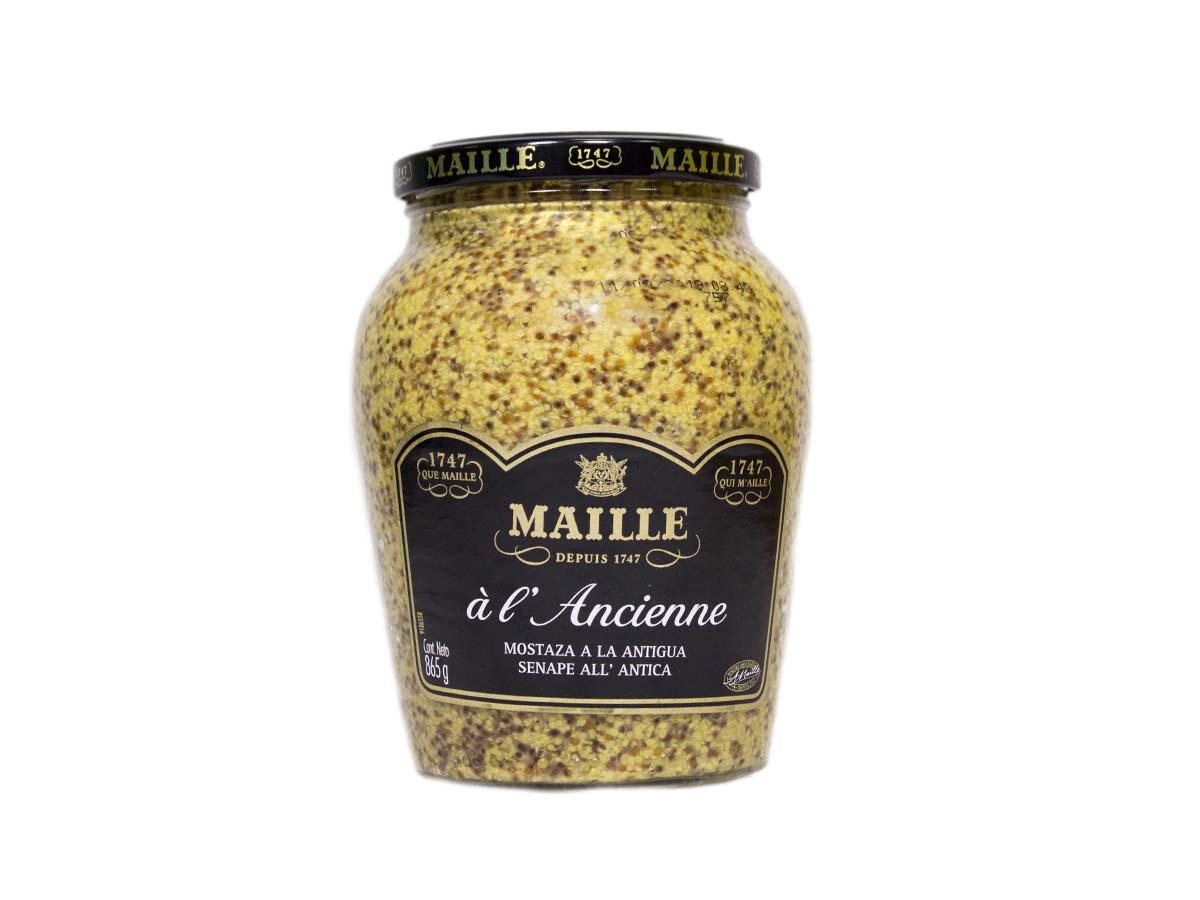 MAILLE Horčica tradičná hrubozrnná 845 g