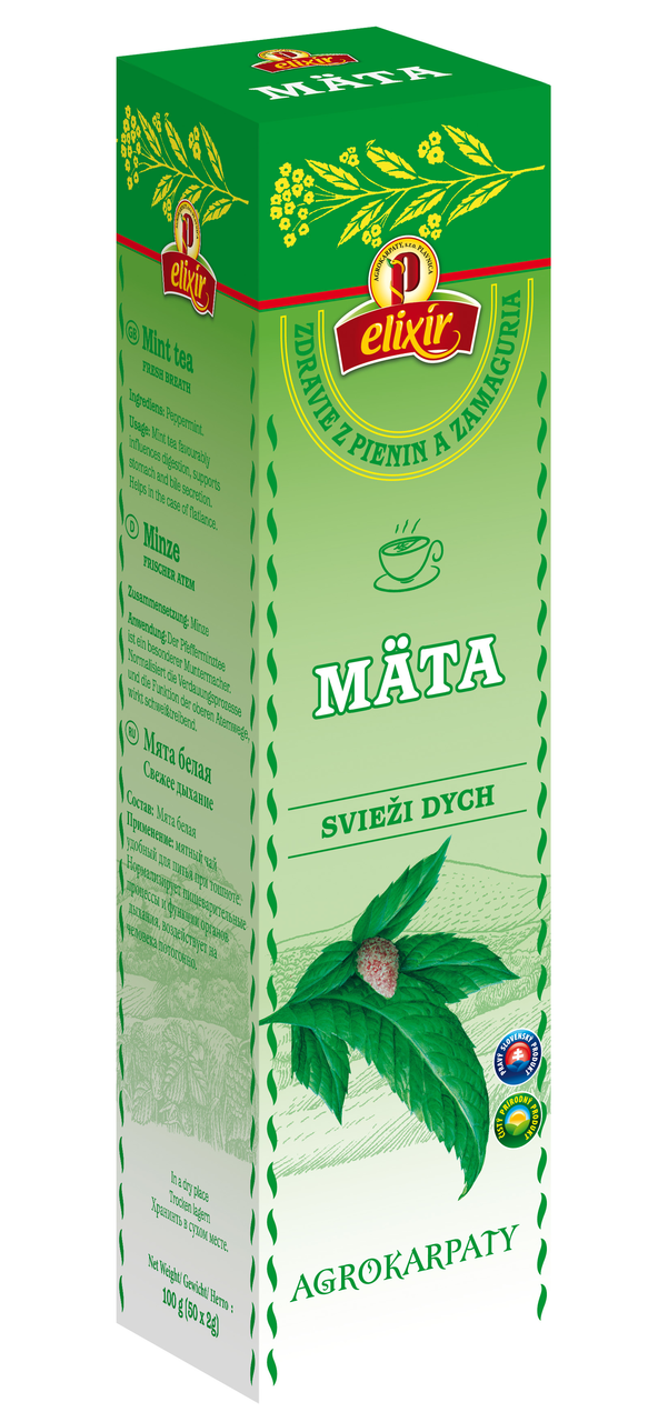 AGROKARPATY Mäta svieži dych bylinný čaj 100 g