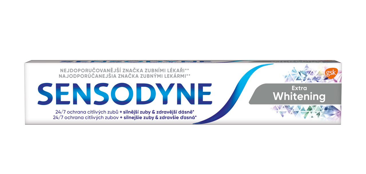 SENSODYNE Extra Whitening zubná pasta 75 ml