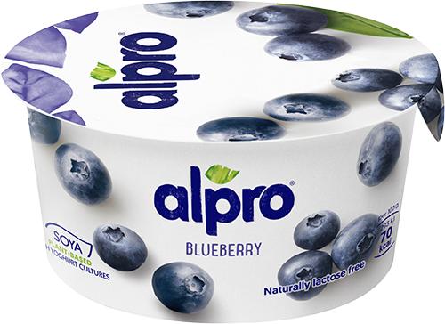 alpro Rastlinná alternatíva jogurtu čučoriedka chlad. 150 g