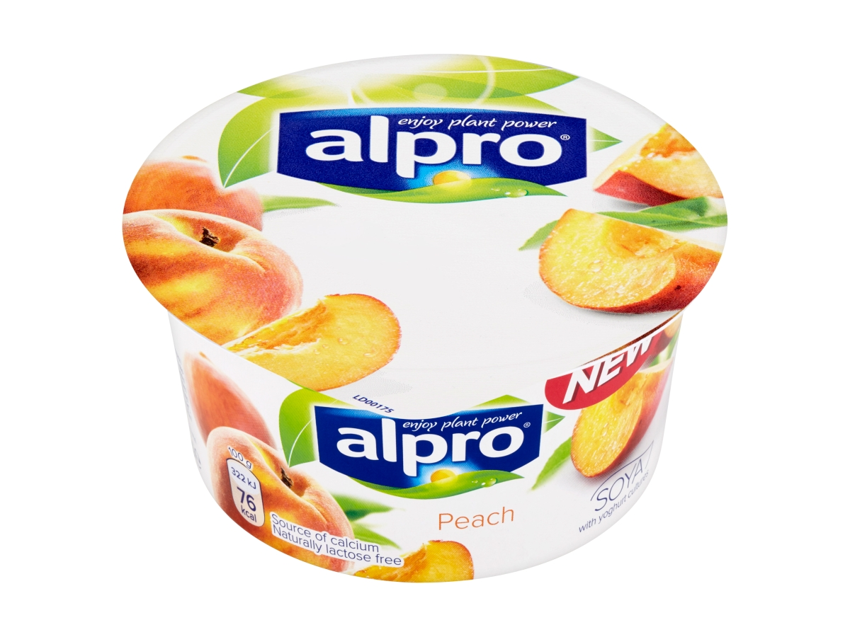 alpro Rastlinná alternatíva jogurtu broskyňa chlad. 150 g