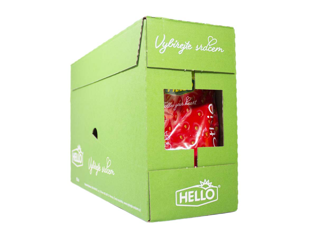 HELLO smoothie jahoda 10 x 200 ml
