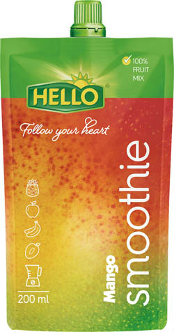HELLO smoothie mango 10 x 200 ml