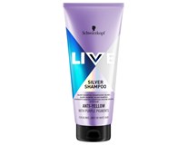 Schwarzkopf Live Silver šampón na vlasy 1x200 ml