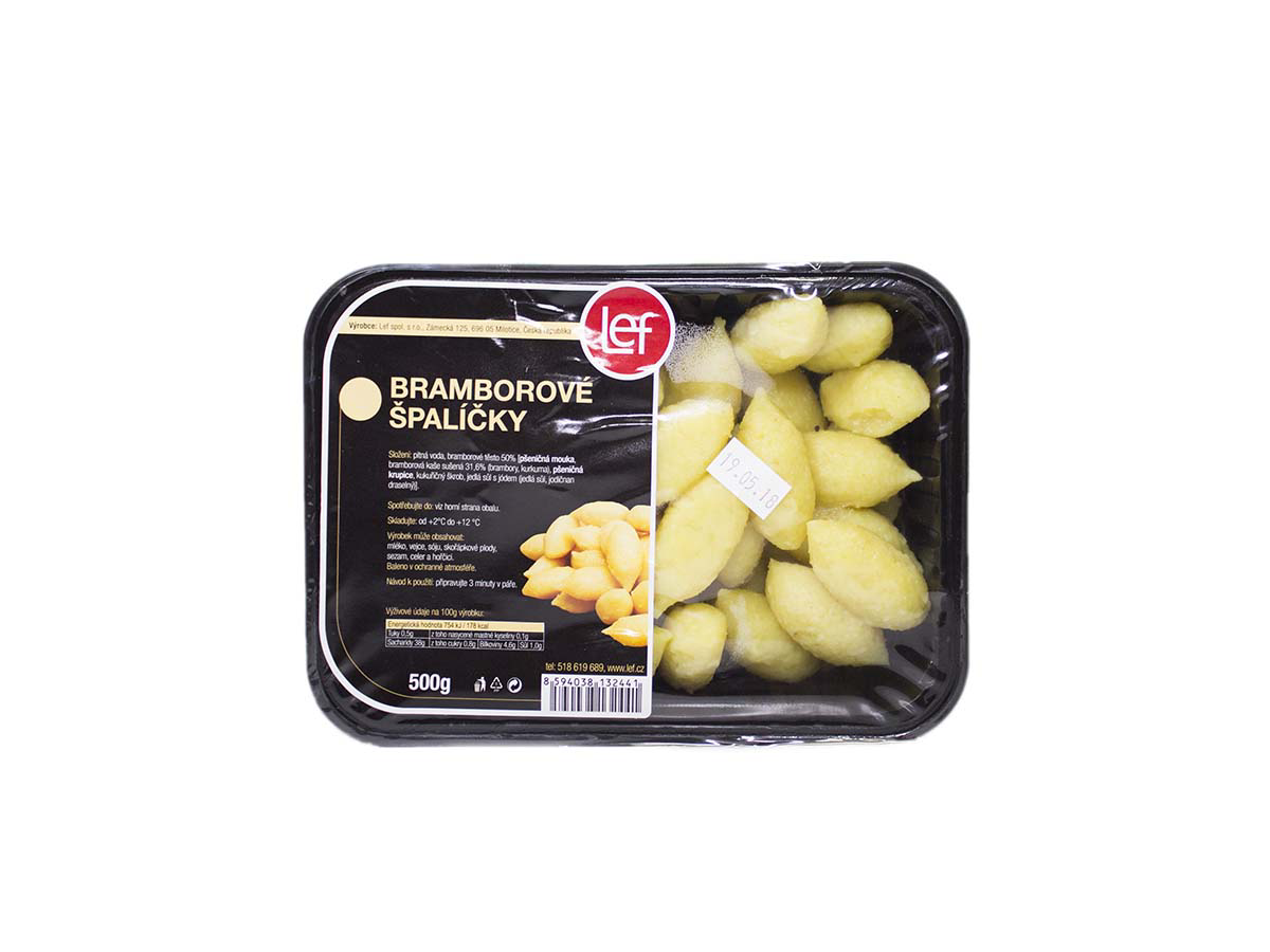 LEF Zemiakové šúlance chlad. 500 g