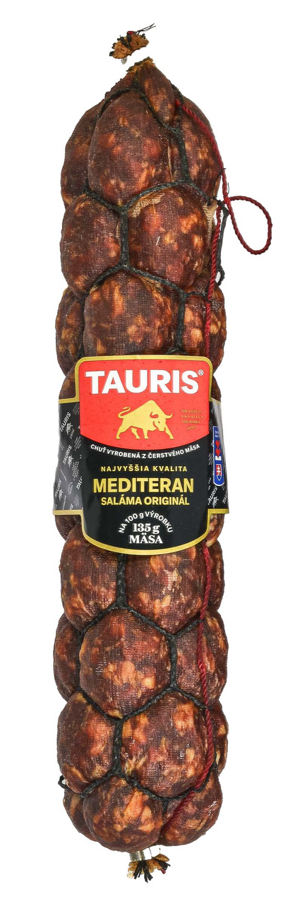 TAURIS Mediteran saláma chlad. váž. cca 1 kg