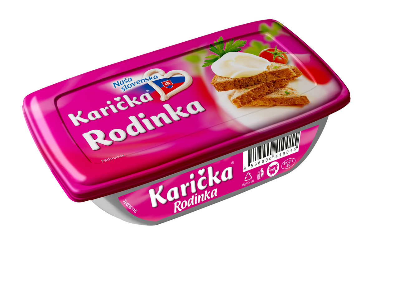 Karička Rodinka tavený syr chlad. 150 g