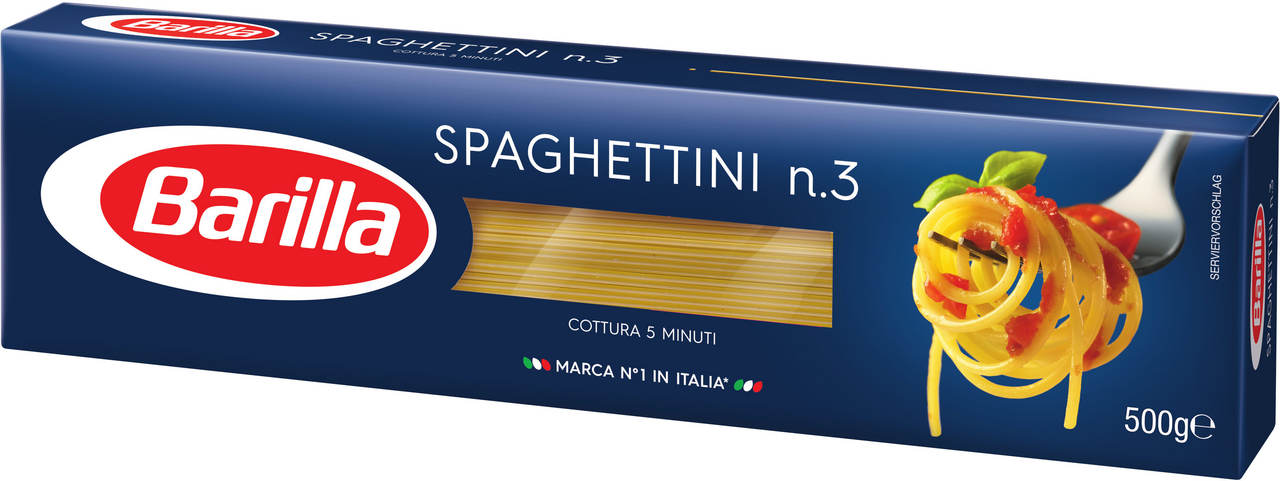 Barilla spaghettini 500 g