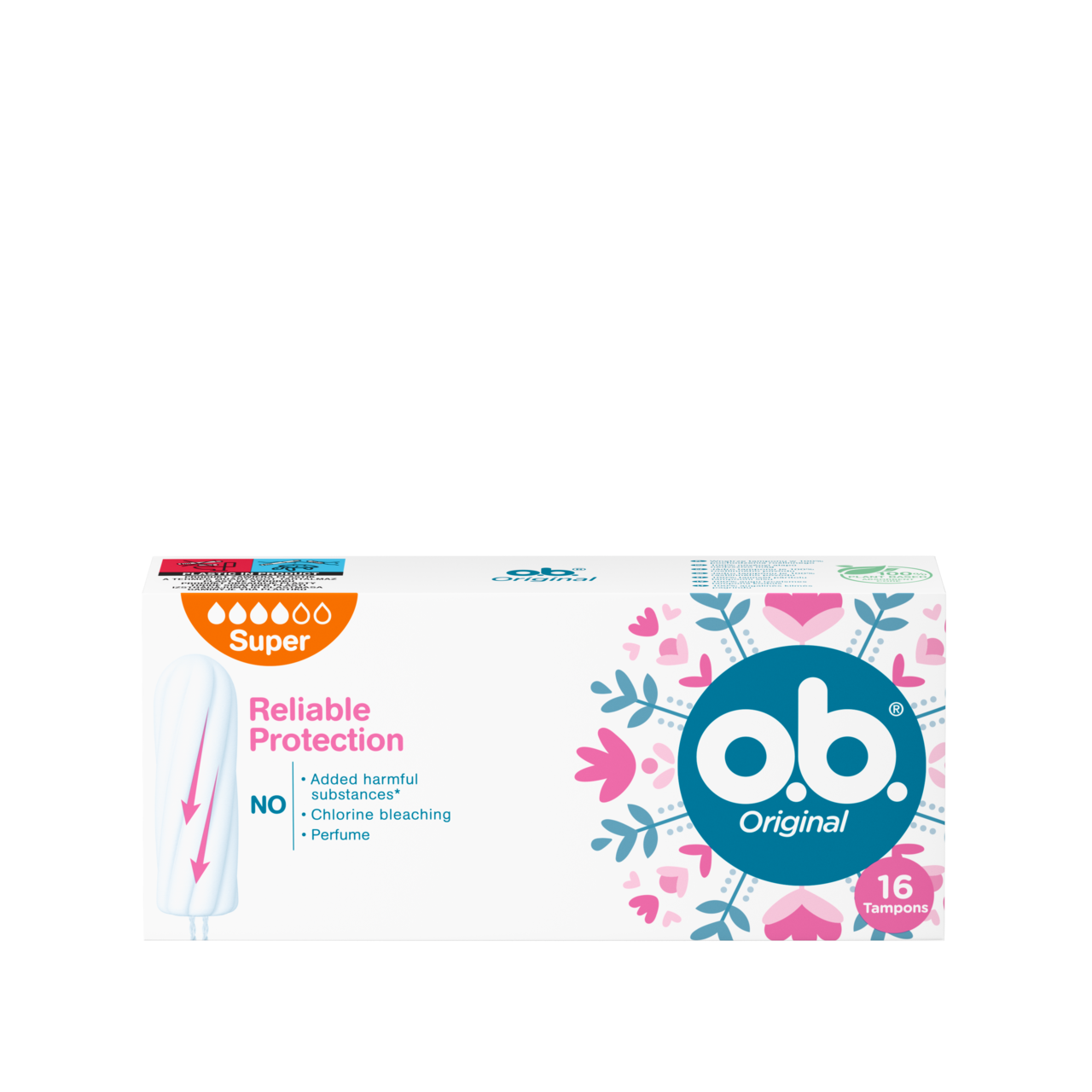 o.b. Original super tampóny 16 ks