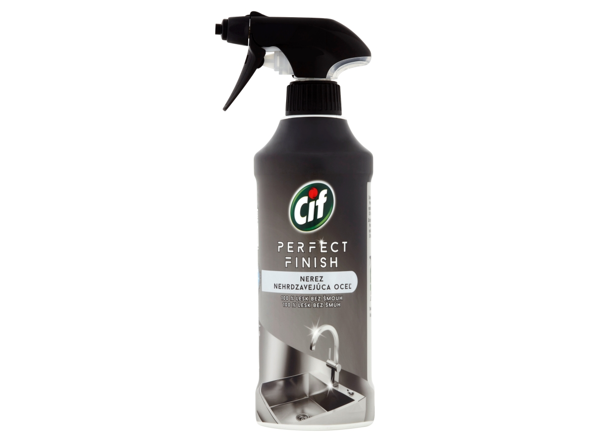 CIF Perfect Finish čistiaci sprej na nerez 435 ml