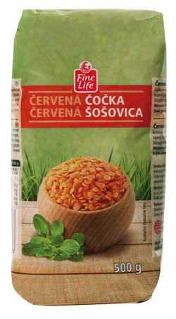 Fine Life Šošovica červená 500 g