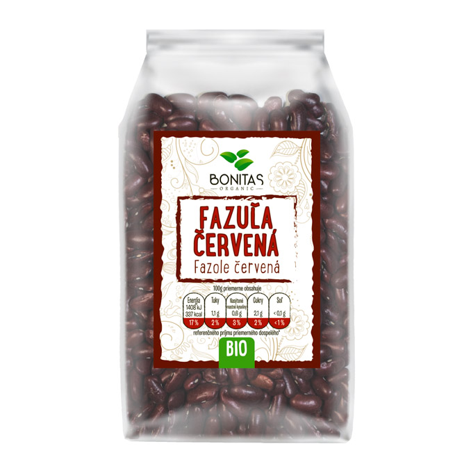 BONITAS Fazuľa červená BIO 500 g