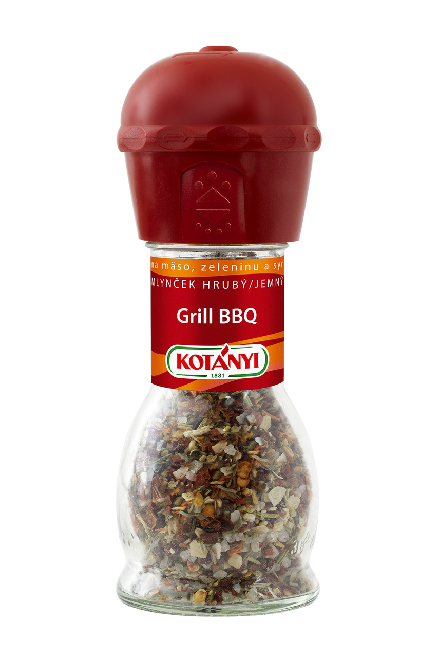 KOTÁNYI Grilovacie korenie BBQ mlynček 44 g