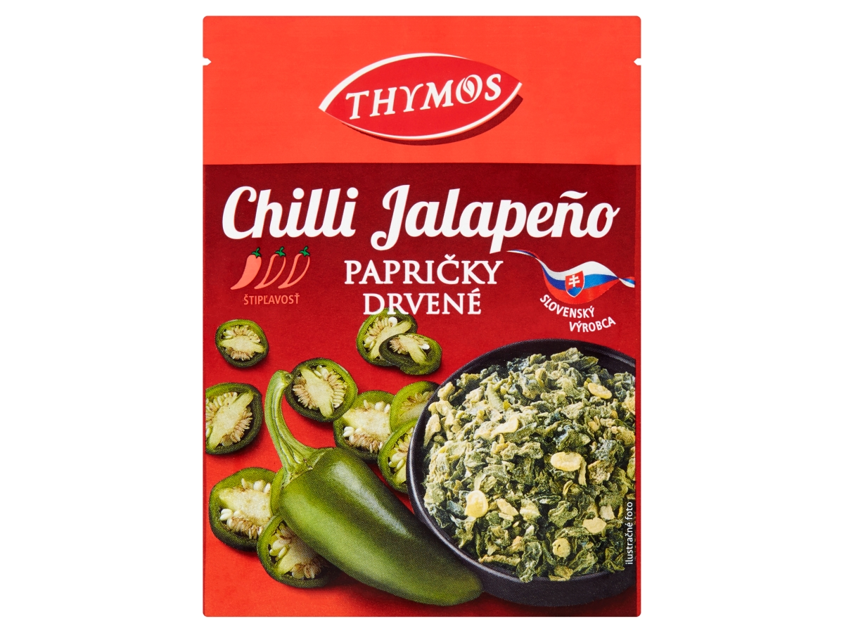THYMOS Jalepeno papričky drvené 5 x 8 g