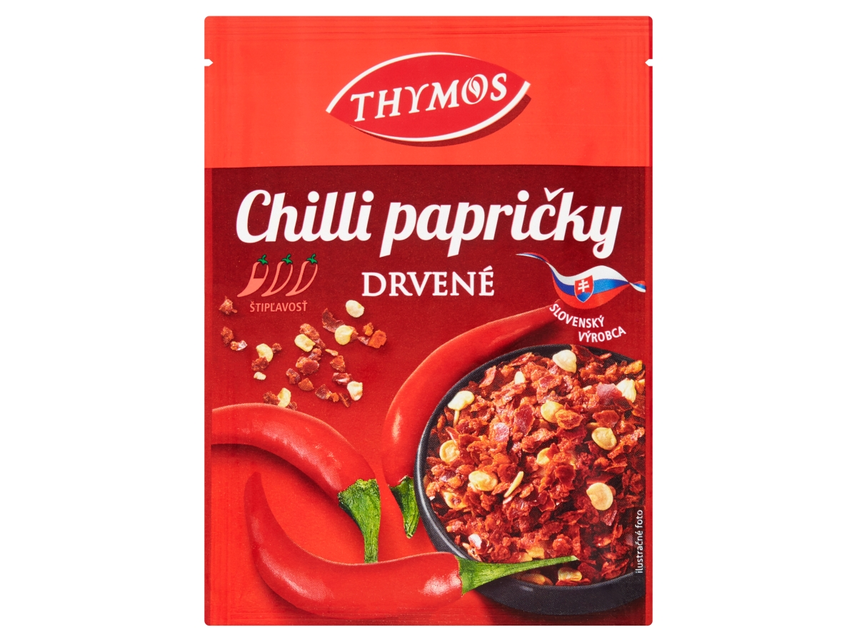THYMOS Papričky drvené 5 x 8 g