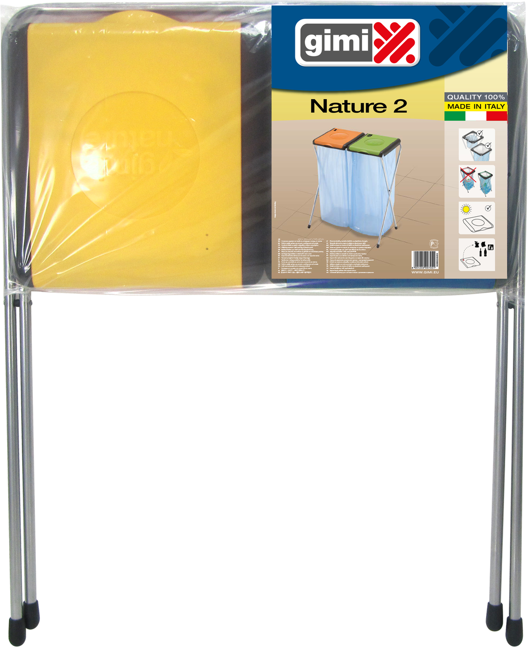 GIMI Stojan na odpadkové koše Nature 2 1 ks
