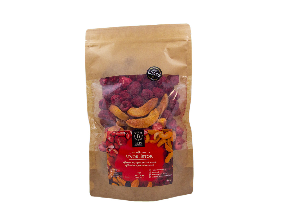 BRIX Štvorlístok lyofilizované 80 g