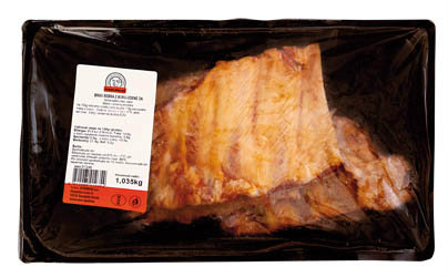 Istermeat Bravčové rebrá z boku údené ochr.atmosféra chlad. váž. cca 1,3 kg
