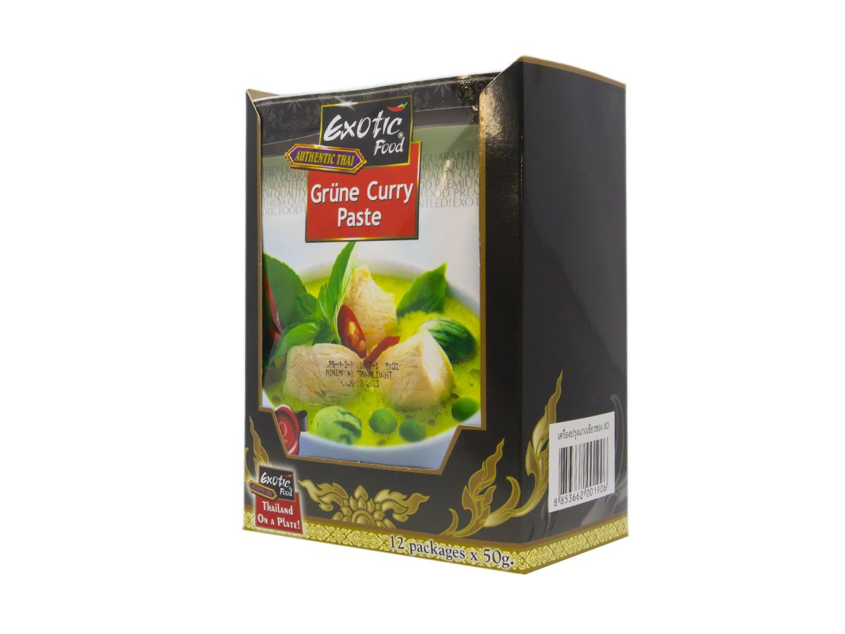 Exotic Food Zelená kari pasta 50 g