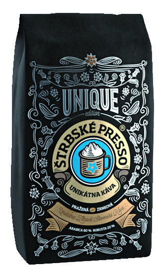 ŠTRBSKÉ PRESSO Unique brown káva zrnková 1 kg
