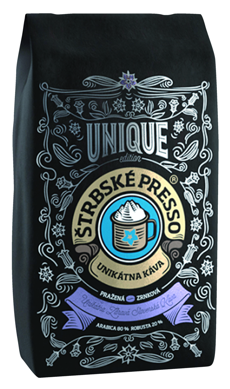 ŠTRBSKÉ PRESSO Unique violet káva zrnková 1 kg