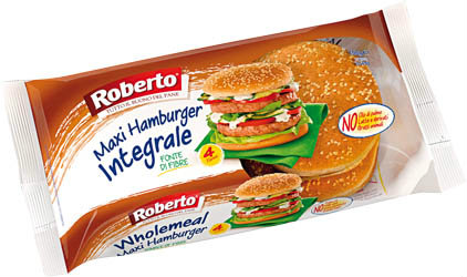 Roberto Maxi hamburger celozrnný vegan 4 x 75 g