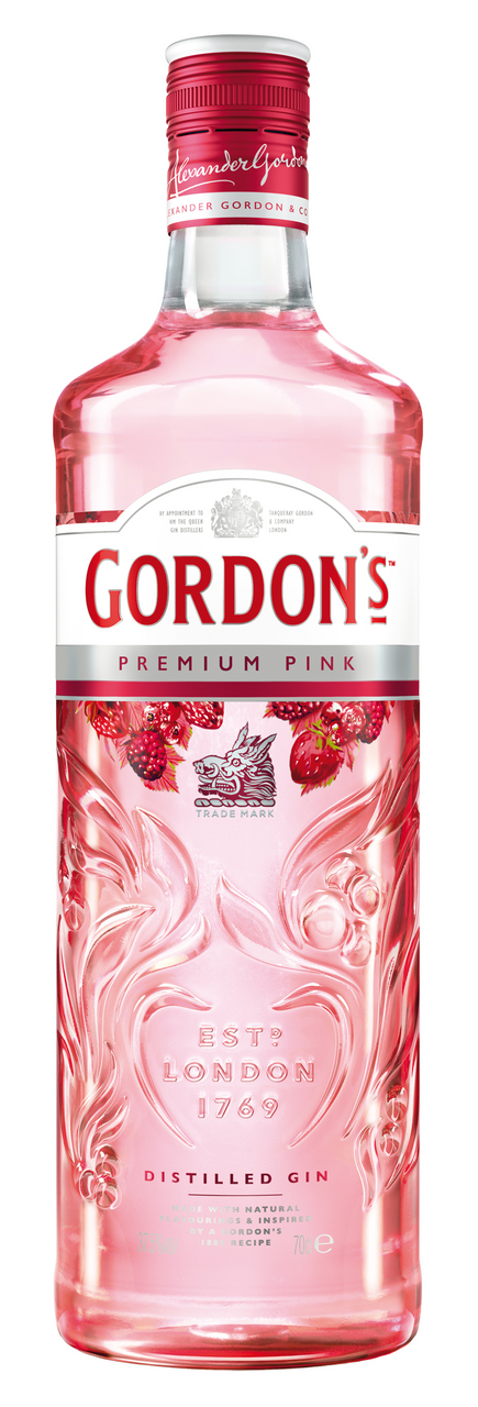 GORDON'S Premium Pink gin 37,5% 700 ml