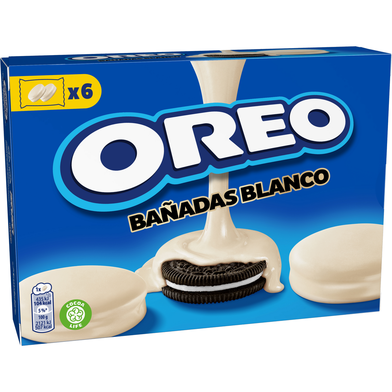 OREO Baňadas v bielej čokoláde 246 g