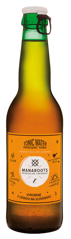 MANA ROOTS Prírodný Tonic limonáda 330 ml SKLO