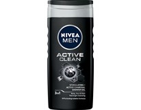 Nivea Men Active Clean sprchový gél pánsky 1x250 ml