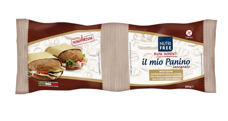 NUTRI FREE Žemľa Integrale bezlepková (2 ks) 180 g