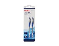 SIGMA Pero gélové s viečkom 0,5 mm modré 2 ks