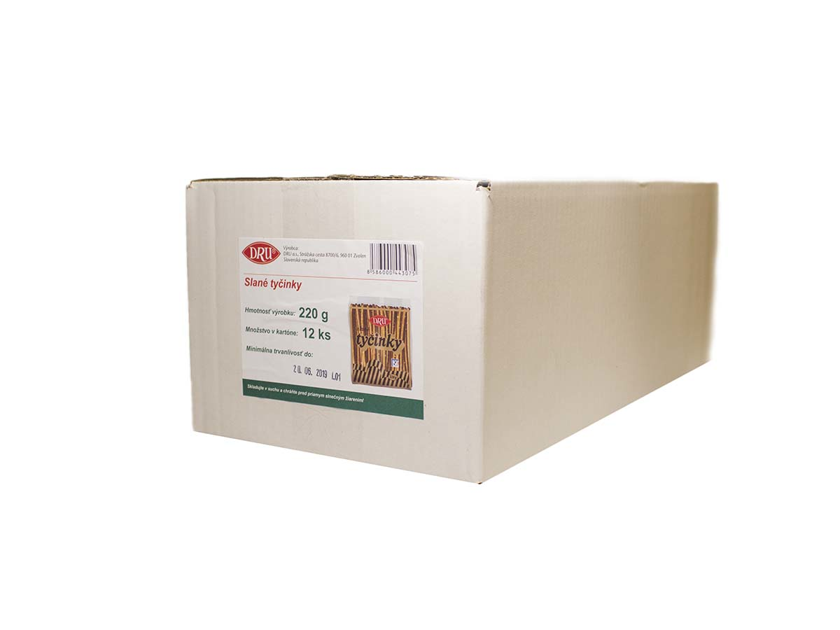DRU Tyčinky slané 12 x 220 g
