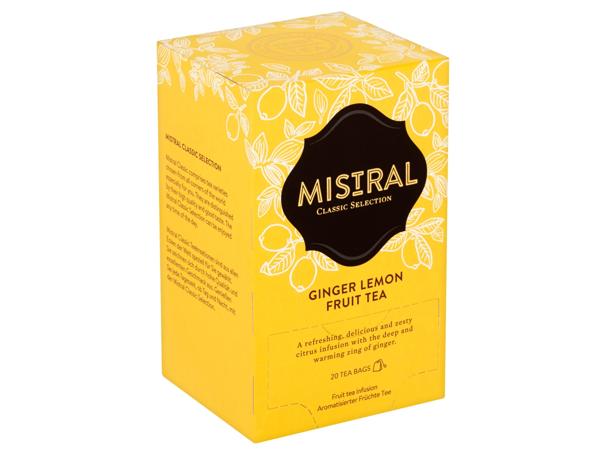 MISTRAL Classic Selection Ginger&lemon ovocný čaj 50 g