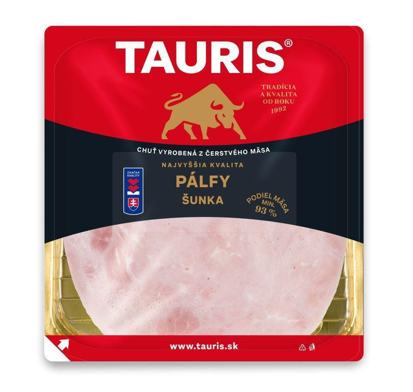 TAURIS Pálfy šunka plátky chlad. 150 g