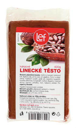 Linecké cesto kakaové chlad. 400 g