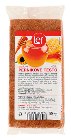 Perníkové cesto medové chlad. 400 g