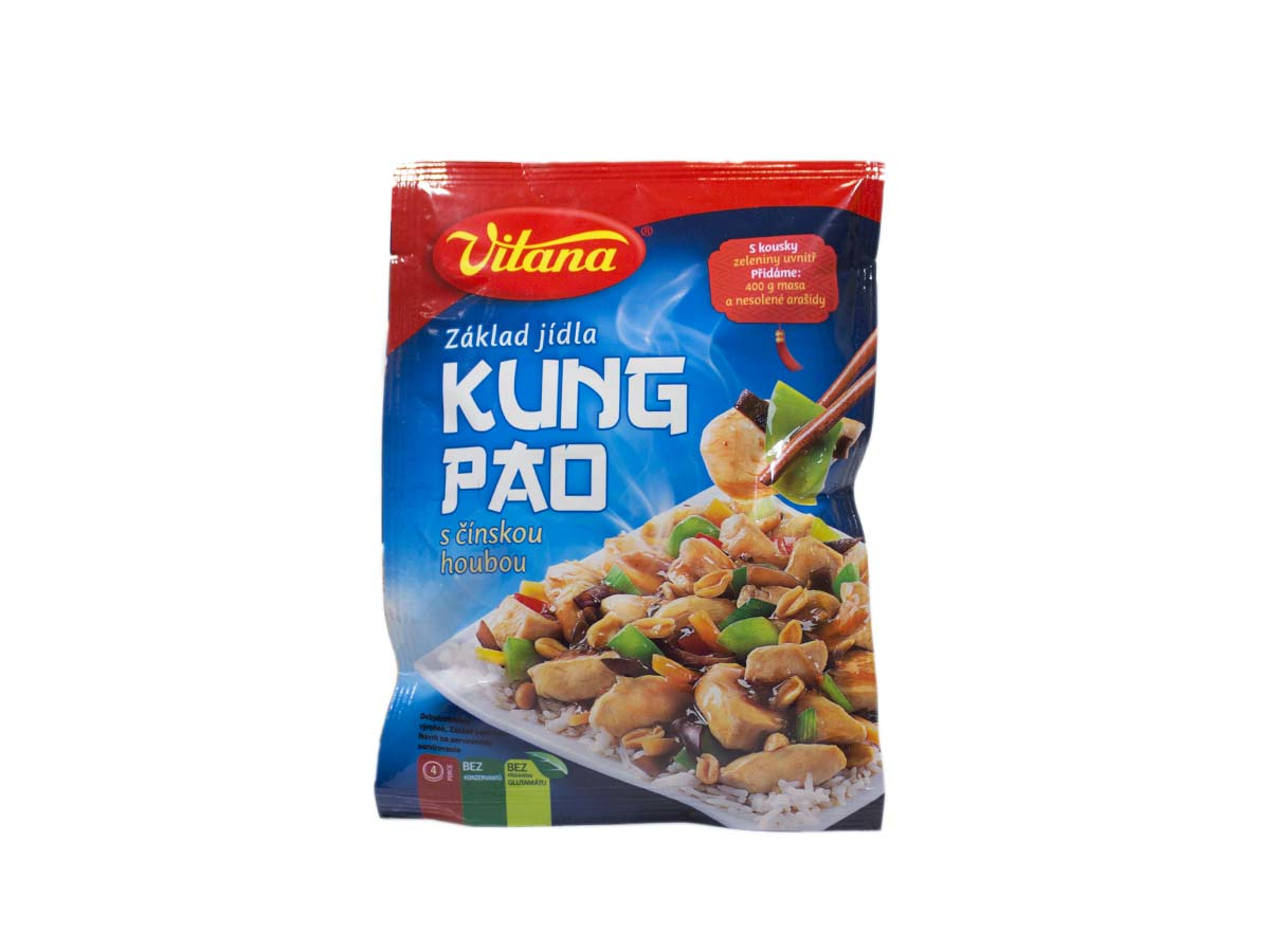 VITANA Kung pao s čínskou hubou 73 g
