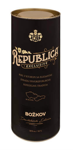 BOŽKOV Republica exclusive 38% 700 ml darčekové balenie
