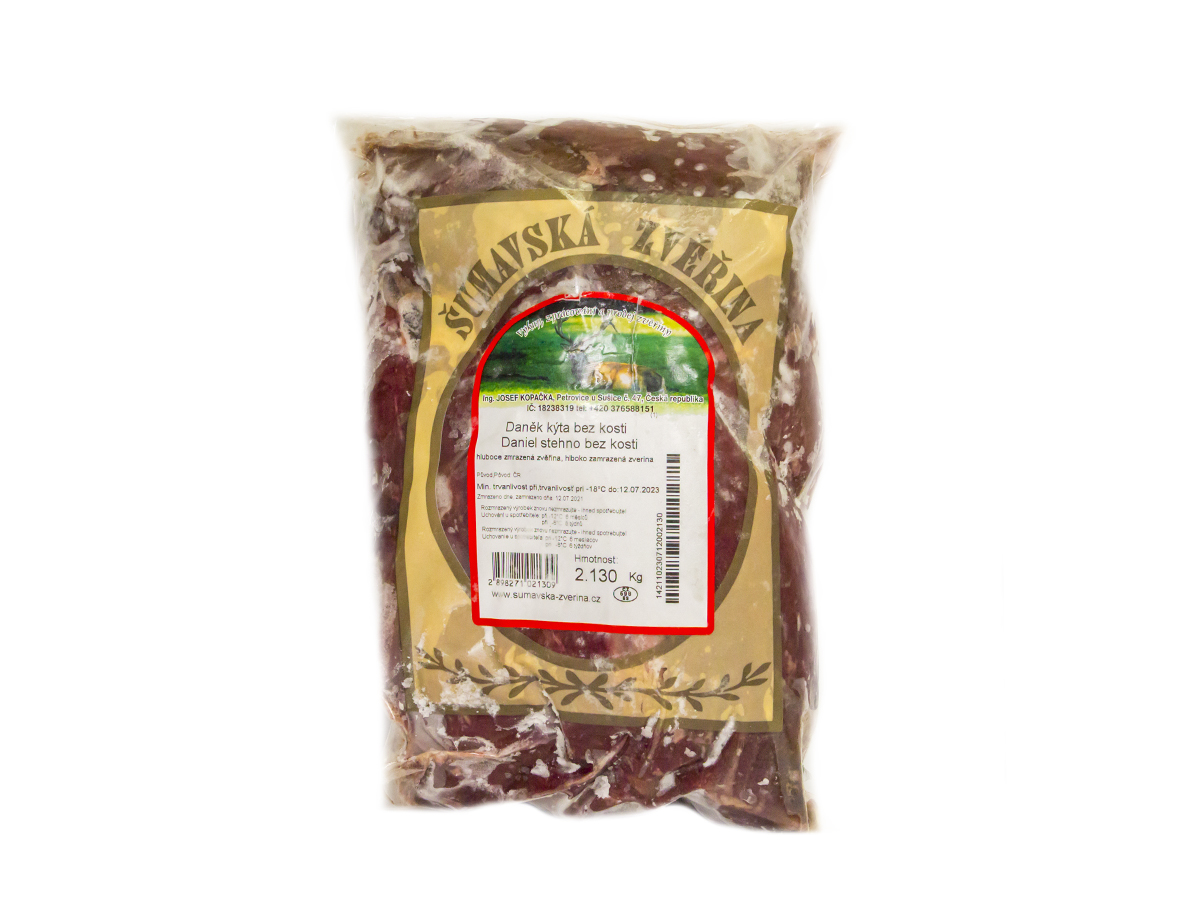 Daniel stehno bez kosti mraz. váž. cca 2,1 kg