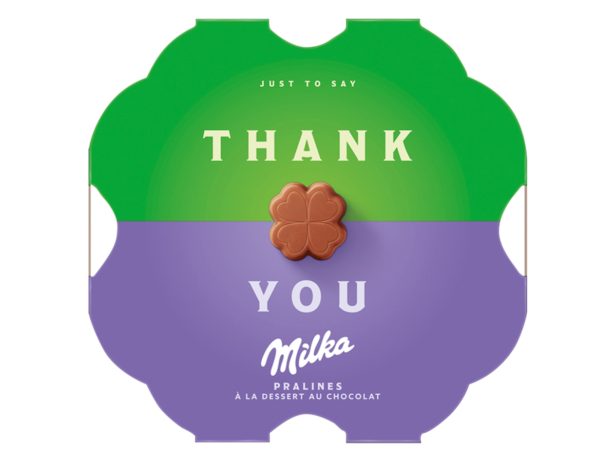 Milka Thank you bonboniéra kakaová náplň 44 g