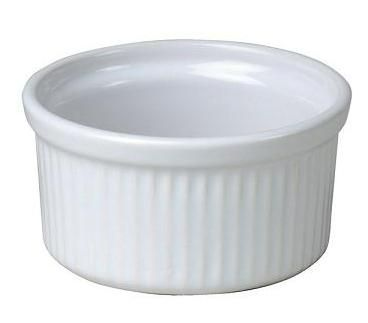 METRO PROFESSIONAL Rame Miska zapekacia 9 x 9 x 5 cm biela 6 ks