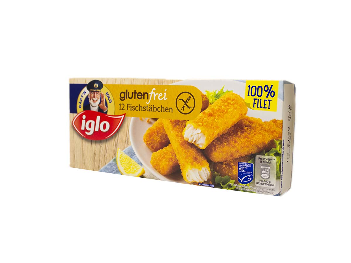 IGLO Rybie prsty bezlepkové mraz. 360 g